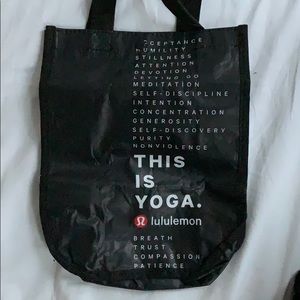 2 Lululemon Reusable Shopping Bags